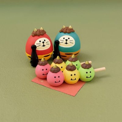 画像1: デコレ　コンコンブル　三色鬼だんご