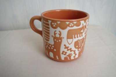 画像1: デコレ　pocori mug　FOREST