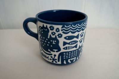 画像1: デコレ　pocori mug　CAT