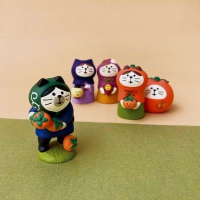 画像1: デコレコンコンブル　柿どろぼう猫