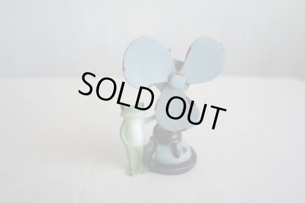 画像1: コポー　レトロ扇風機とカエル (1)