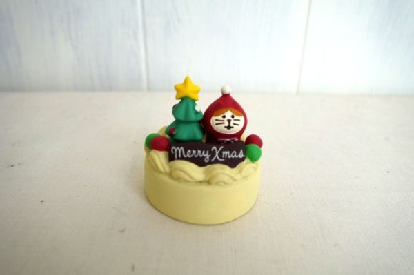 画像1: デコレ コンコンブル　レトロクリスマスケーキ (1)