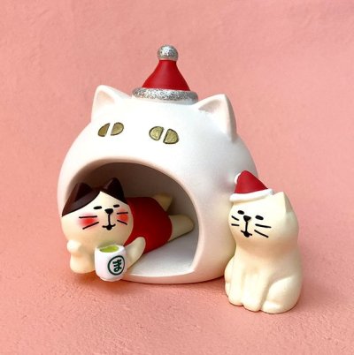 画像2: デコレ コンコンブル　かまくら猫ちぐら