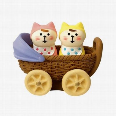 画像2: デコレ　コンコンブル　2人乗りベビーカー