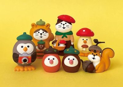 画像1: デコレ　コンコンブル　ふくろうカメラマン