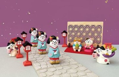 画像1: デコレコンコンブル　赤灯籠