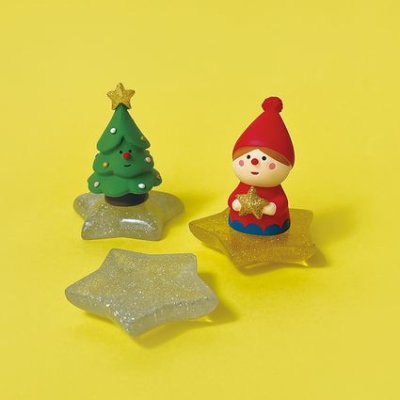 画像2: デコレ コンコンブル　星の台座　透明GOLD