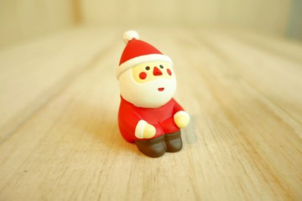 画像1: デコレ コンコンブル　見上げるサンタ (1)
