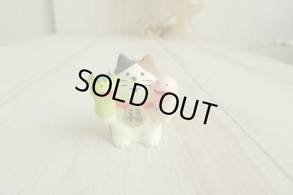 画像1: デコレ　コンコンブル　干支あそび猫　辰巳 (1)