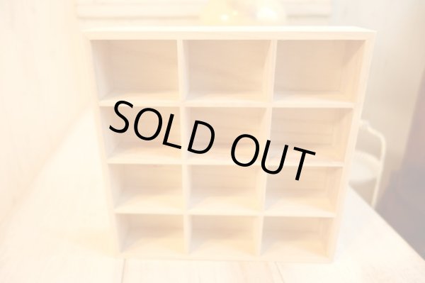 画像1: デコレ　コンコンブル　升目木箱　12マス (1)