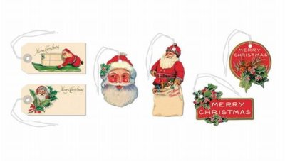 画像1: CAVALLINI&Co.ギフトタグ　ヴィンテージクリスマス