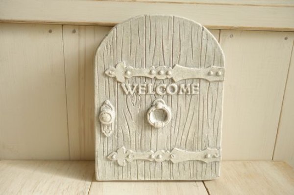 画像1: ウォールプレート　WELCOME (1)