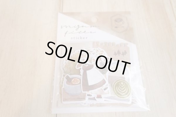 画像1: ミニョンフィーユステッカー　コーヒー (1)