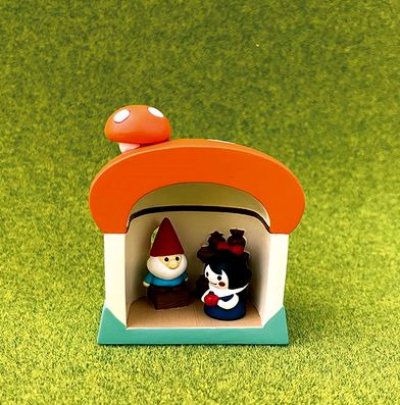 画像1: デコレ　オトギッコ　ミニミニハウス　森のきのこのお家