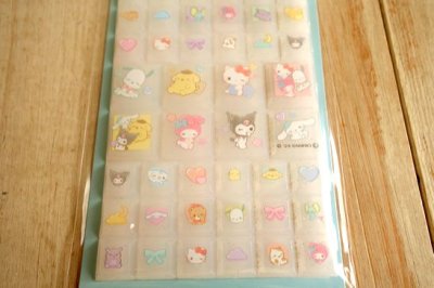 画像2: カットピースシール　サンリオキャラクターズ　むにゃっと