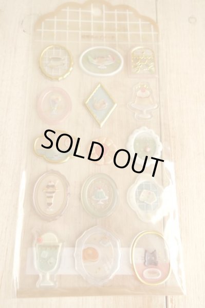 画像1: シュクレブローチ　ステッカー　純喫茶のブローチ (1)