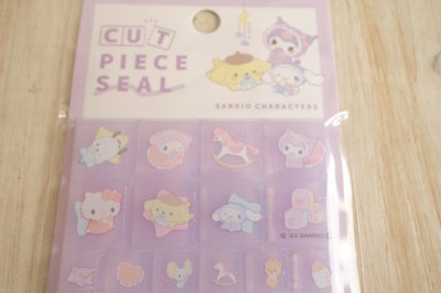 画像1: カットピースシール　サンリオキャラクターズ　ベビー