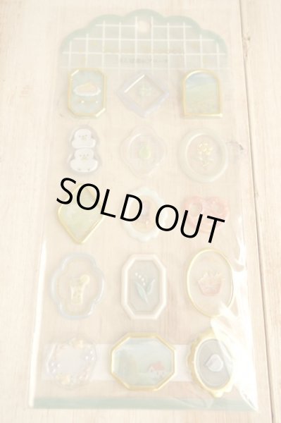 画像1: シュクレブローチ　ステッカー　さんぽ道のブローチ (1)