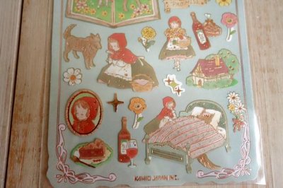 画像2: 物語シール　赤ずきん
