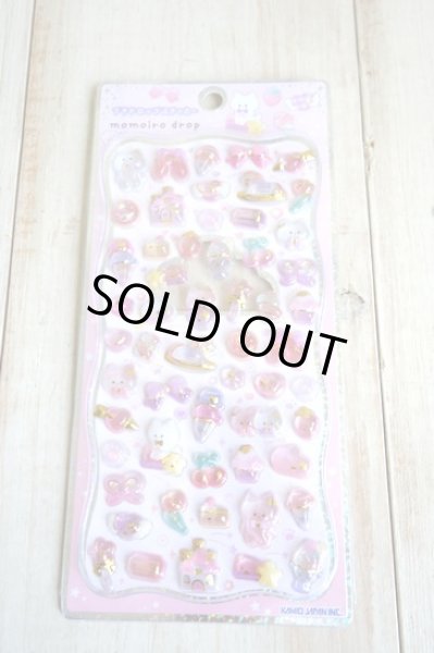画像1: ジュエルプチドロップステッカー　ももいろどろっぷ (1)