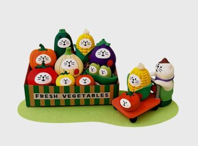 画像1: デコレ　コンコンブル　おやさい猫だるま　新たまねぎ
