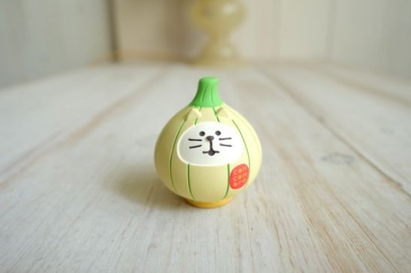 画像1: デコレ　コンコンブル　おやさい猫だるま　新たまねぎ (1)