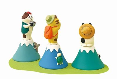 画像2: デコレ　コンコンブル　富士登山猫　カメラ