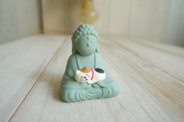 画像1: デコレ　コンコンブル　子猫と大仏 (1)