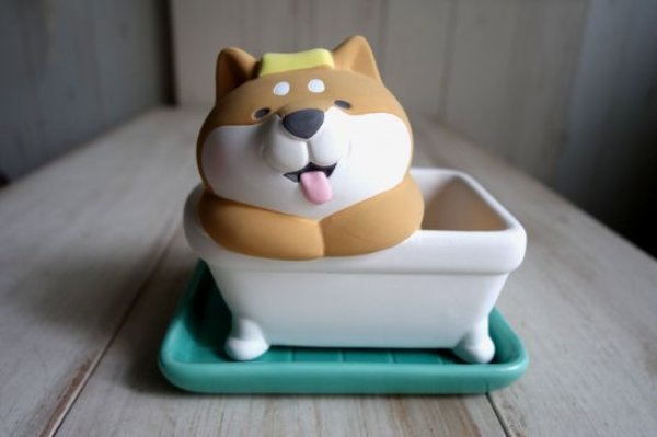 画像1: デコレ　潤いマスコット　バスタイム　しば (1)