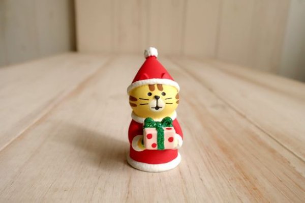 画像1: デコレ コンコンブル　プレゼント交換こねこ　とら (1)