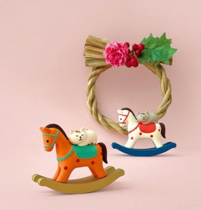 画像2: デコレ コンコンブル　木馬ですやすや子猫　IV