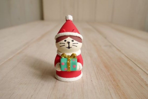 画像1: デコレ コンコンブル　プレゼント交換こねこ　はちわれ (1)