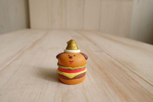 画像1: デコレ コンコンブル　わんこバーガー (1)