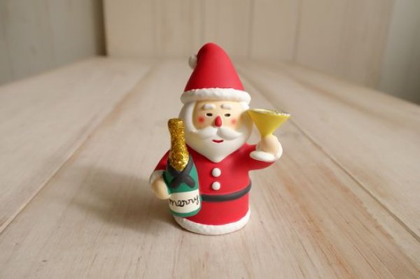 画像1: デコレ コンコンブル　シャンパンサンタ (1)
