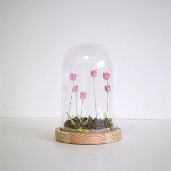 画像1: LUMO TulipDomeランプ S　ピンク (1)