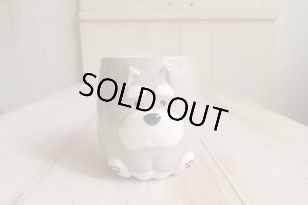 画像1: デコレ　wankoron　わんわんマグ　シュナウザー (1)