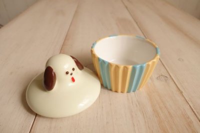 画像1: デコレ　maisonterrier　カップケーキ小物入れ　ホワイトチョコ