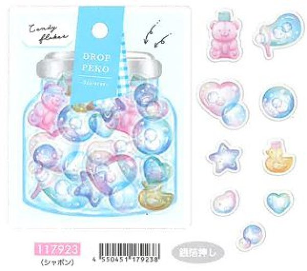 画像1: クラックス　ドロップペコステッカー　シャボン (1)