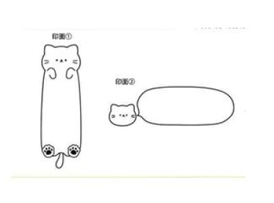 画像1: ツインスタンプ　ネコ