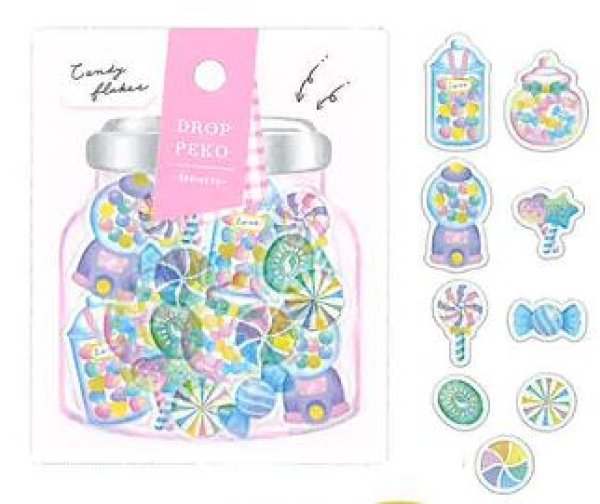 画像1: クラックス　ドロップペコステッカー　キャンディー (1)