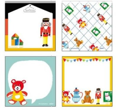 画像1: スクエアメモ　ドイツTRIP　蚤の市