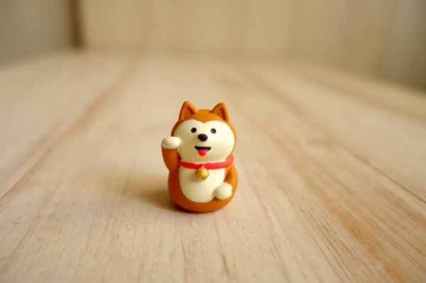 画像1: デコレ　コンコンブル　福招き　いぬ (1)