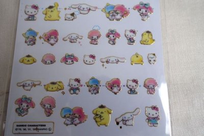 画像2: KIRATTOマークシール　サンリオキャラクターズ