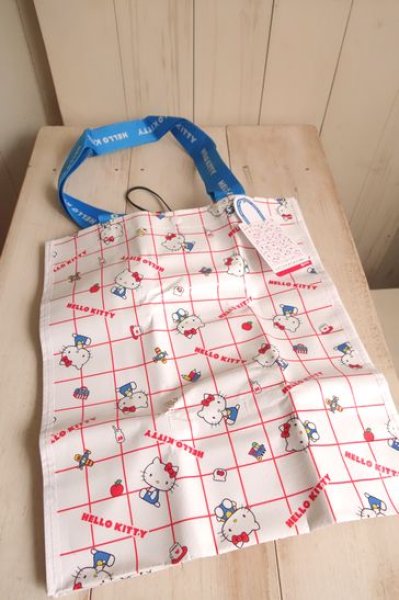 画像1: ポリエチレンエコバッグ　ハローキティ (1)