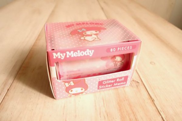 画像1: グリッターロールメモ　マイメロディ (1)