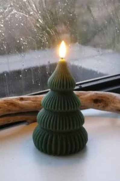 画像1: グリンパイン・LEDキャンドル (1)