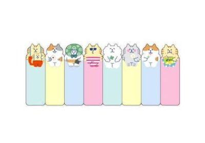 画像1: ごろごろにゃんすけスティックマーカー　だらりホワイト