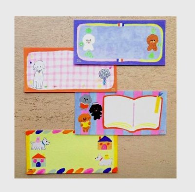 画像1: cozyca products多田玲子 一筆箋 　THE GOOD DOGS