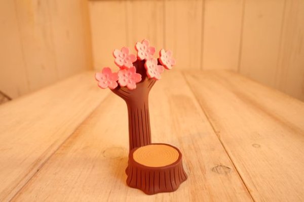 画像1: デコレ　コンコンブル　切り株桜 (1)