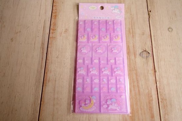 画像1: リトルツインスターズ　タイルシール　ユニコーン (1)